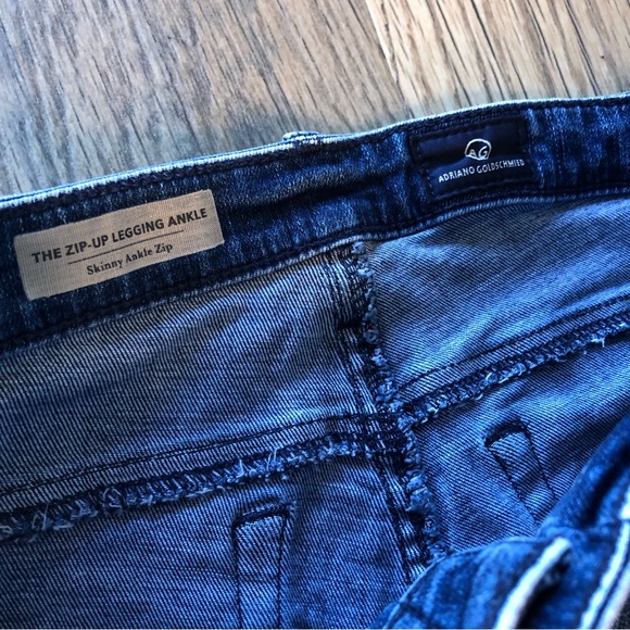 Adriano Goldschmied The Zip-up Ankle Legging 29R - Picture 3 of 12